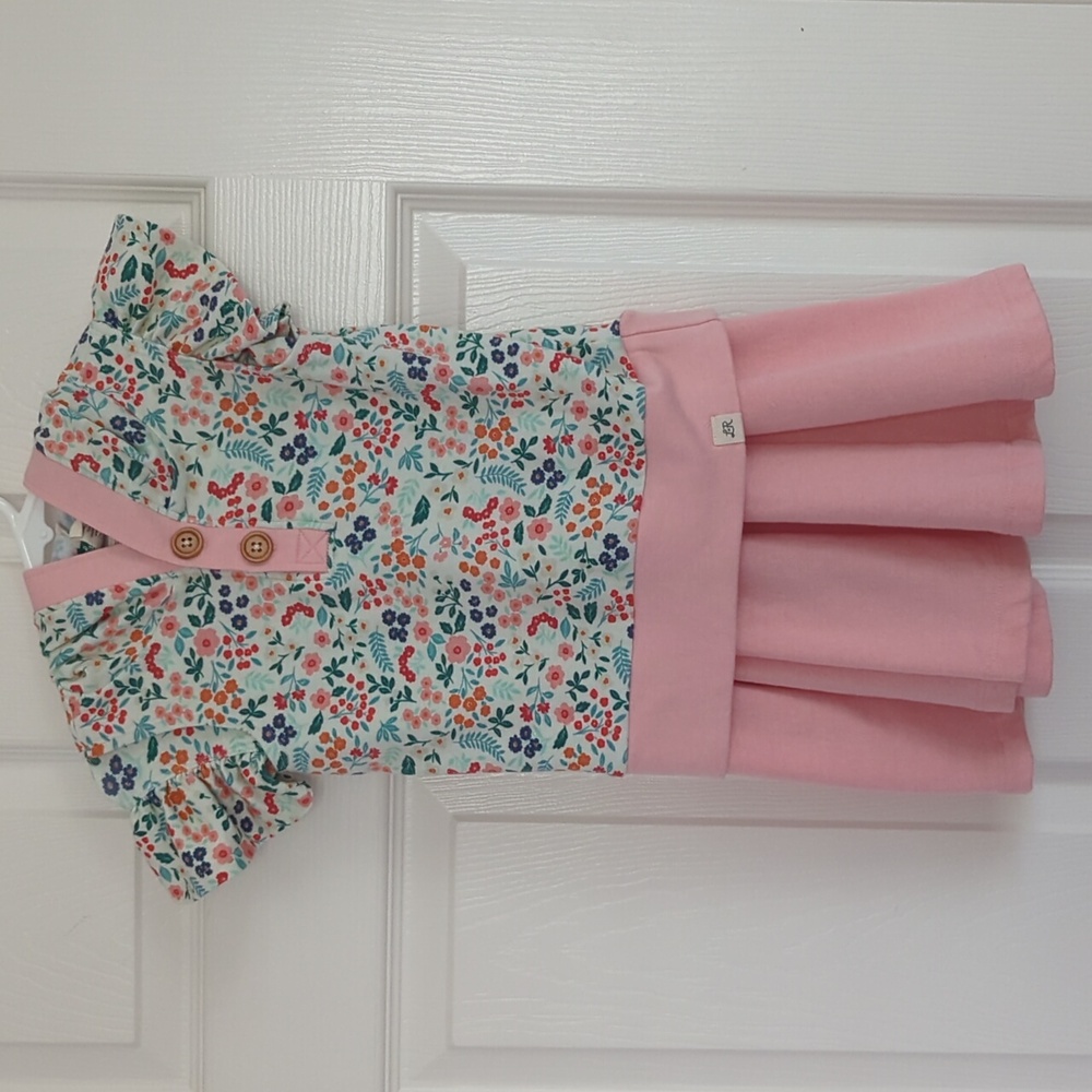 Little Road Co. Toddler Matching Dress & Sleeveless Hoodie 3Y - Picture 15 of 16